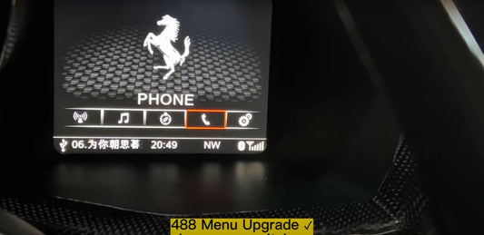 New video: Upgrading 458 dashboard to 488 style and more