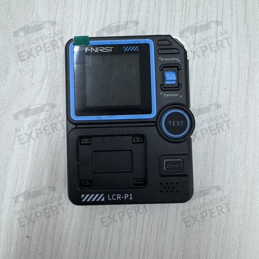 Basic portable chip detector transistor tester FNIRSI LCR-P1 for beginners in electronic repair