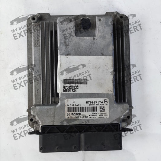 Maserati Quattroporte (M156) Ghibli (M157) Levante (M161) 2012-2018 ECU Immo Data Repair for MED17.3.4 MED17.3.5