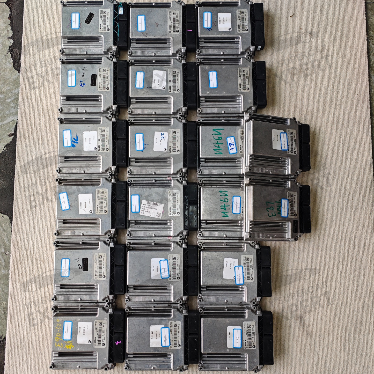 BMW X1 (E90) 2007-2010 Bosch MEV17.2.1 N46N Engine Control Unit DME 7640906 0261S08194 used