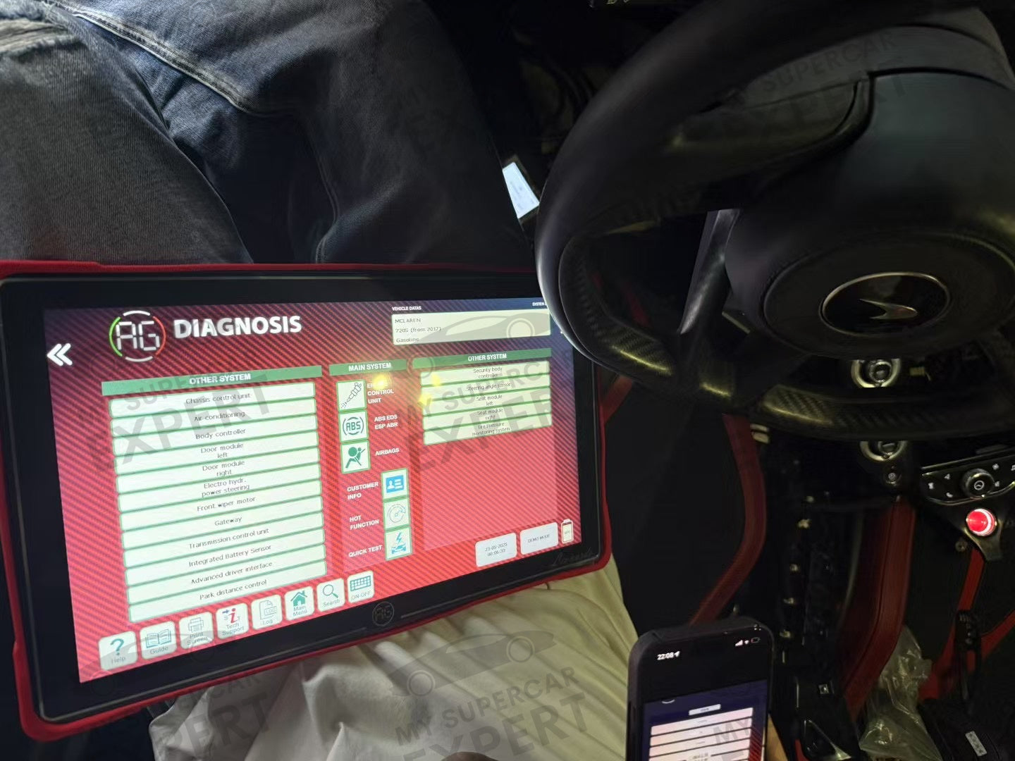 Herramienta de diagnóstico profesional Galileo Accinni para Supercar Ferrari McLaren Lamborghini Aston Martin Maserati Kit nuevo