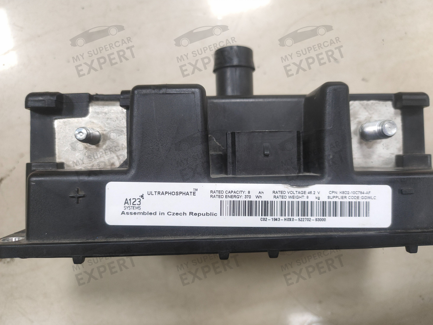 Reparación de archivos BMS de batería de litio K8D2-10C784-AF de Land Rover Range Rover Evoque (L551) P200/P250/D150/D180 2018-2024 MHEV A123 Systems 46,2 V 8 Ah