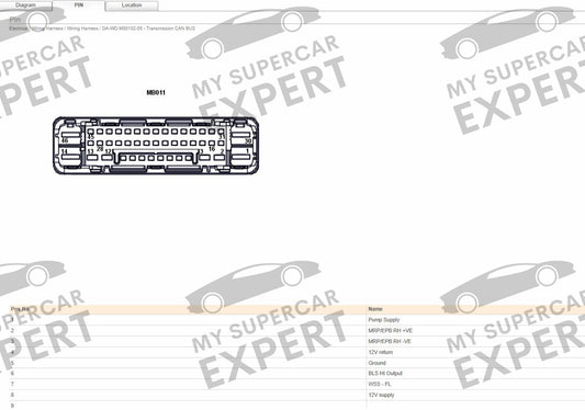 McLaren MP4-12C 650S 570S 600LT 540C P1 GT 720S Senna Documentation Wiring Diagrams Tech Support Service