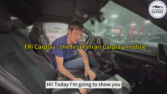 Ferrari 458 (F142) 488 (F142M) F12Berlinetta (F152) F8 (F142MFL) 812 Superfast (F152M) GTC4Lusso (F151M) Portofino (F164) 2009-2023 FRI Carplay Añadir kit Carplay/HiCar