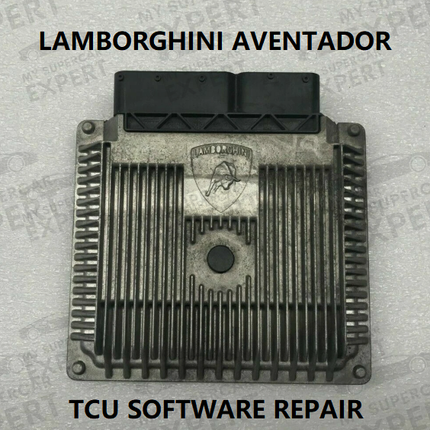Lamborghini Aventador 2011-2022 TCU file repair service