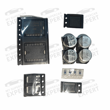 Mercedes-Benz MB C Class (W204) E Class (W212) Repair Kit for Continental SIM271DE2.0 Engine Control Unit A2711500391 5WK91301