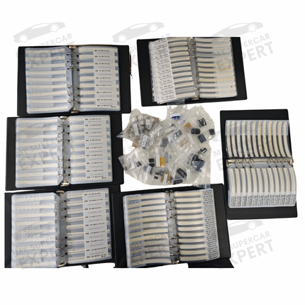 Electronic Repair SMD Kit 510 kinds of Resistors + 303 kinds of Capacitors
