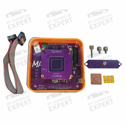 ECU CPU Read Write Adapter for BGA Infineon TC299/TC389/TC399 CPUs solderless used on MD1 / MG1 ECUs