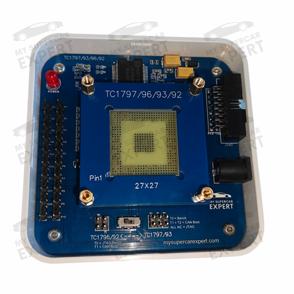 New ECU CPU Read Write Adapter for BGA TC1792 TC1793 TC1796 TC1797 Infineon CPUs solderless made by My Supercar Expert