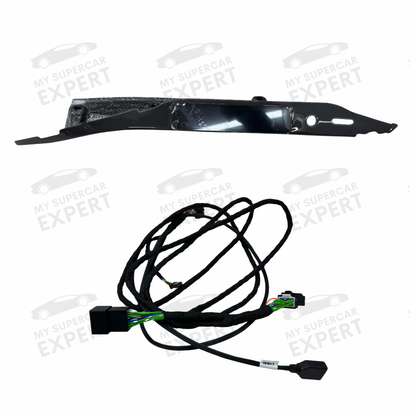 Ferrari 488 (F142M) 2015-2020 Aftermarket Passenger Display Upgrade Kit