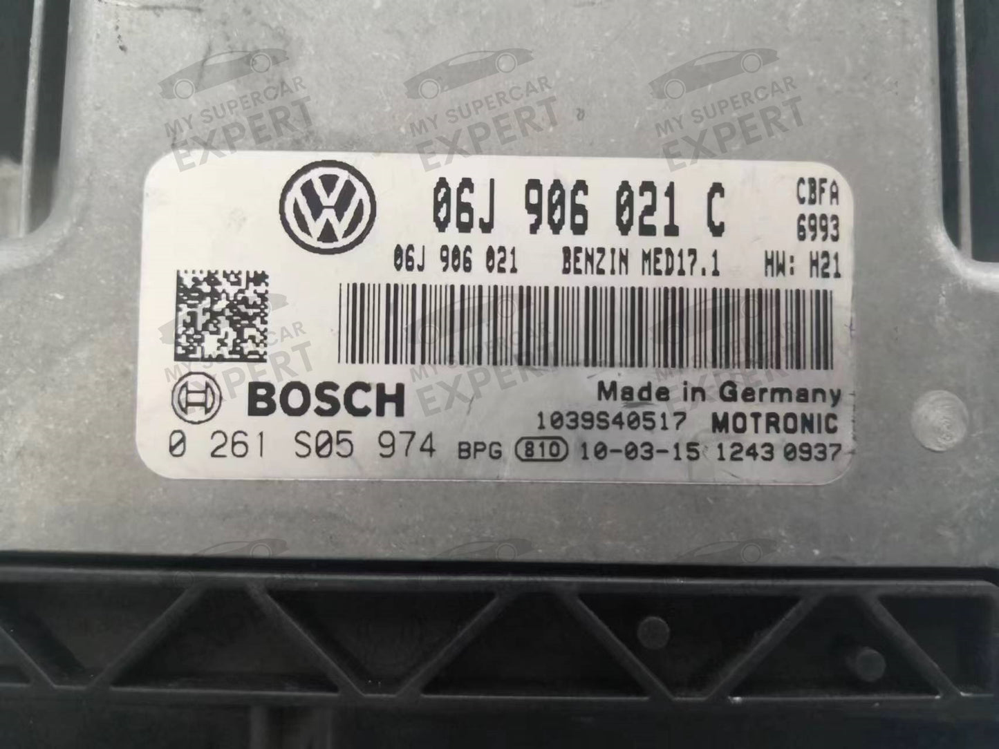Bentley Bentayga 2016-2020 Bosch MED17.1.62 Unidad de control del motor ECU 03H907309L 0261S16066 usado