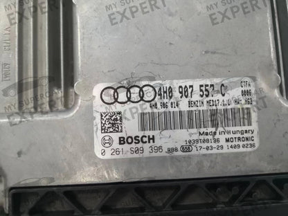 Audi S8 2010-2015 Bosch MED17.1.1 Блок управления двигателем 4H0907557C 0261S09396 б/у