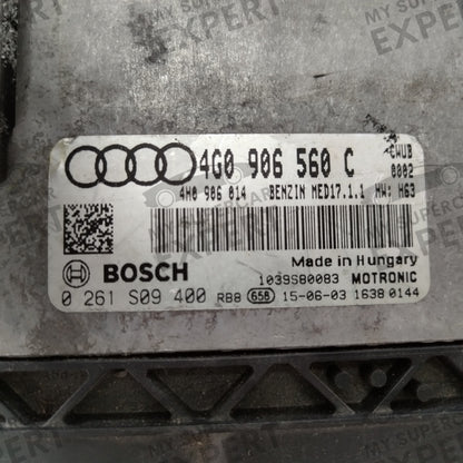 Audi A6 RS6 (C7) 2013-2018 Bosch MED17.1.1 Engine Control Unit ECU 4G0906560C 0261S09400 used