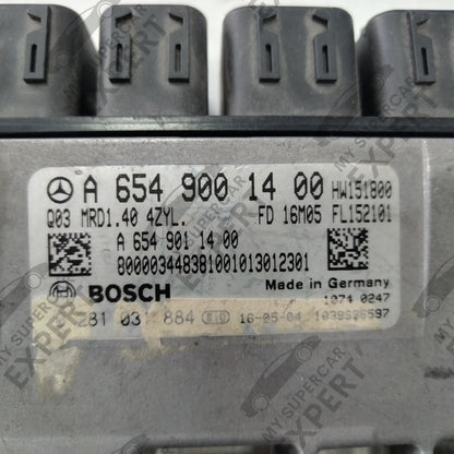 Mercedes-Benz MB E Class (W213) E200d E220d 2016-2023 Bosch MD1CP001 Engine Control Unit ECU A6549001400 0281031884 used