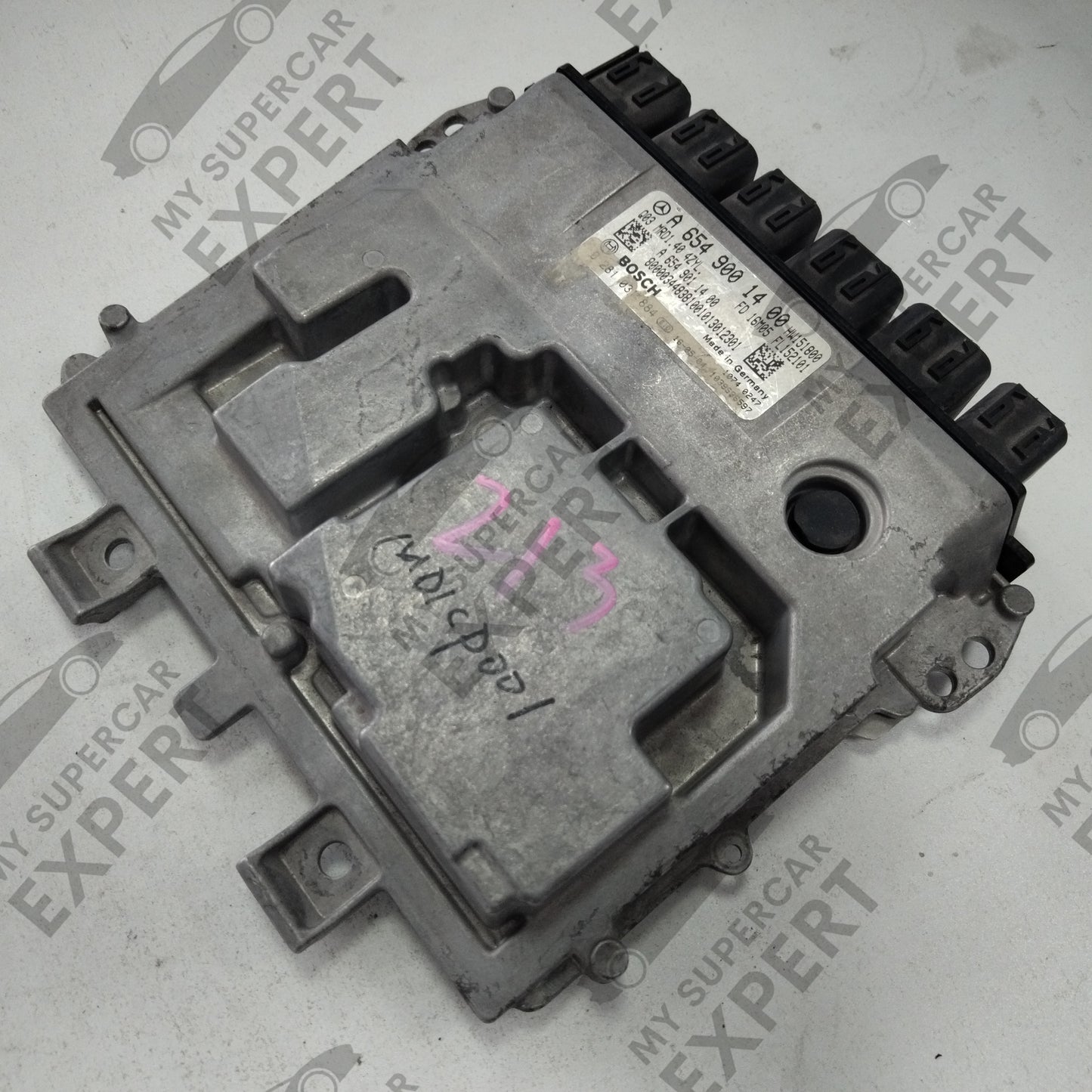 Mercedes-Benz MB E Class (W213) E200d E220d 2016-2023 Bosch MD1CP001 Engine Control Unit ECU A6549001400 0281031884 used