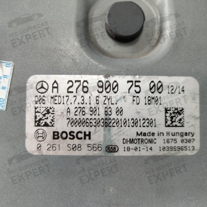 Mercedes-Benz MB C Class (W205) ML/GLE (W166) E Class (W213) Bosch MED17.7.3.1 Engine Control Unit ECU A2769007500 0261S08556 used