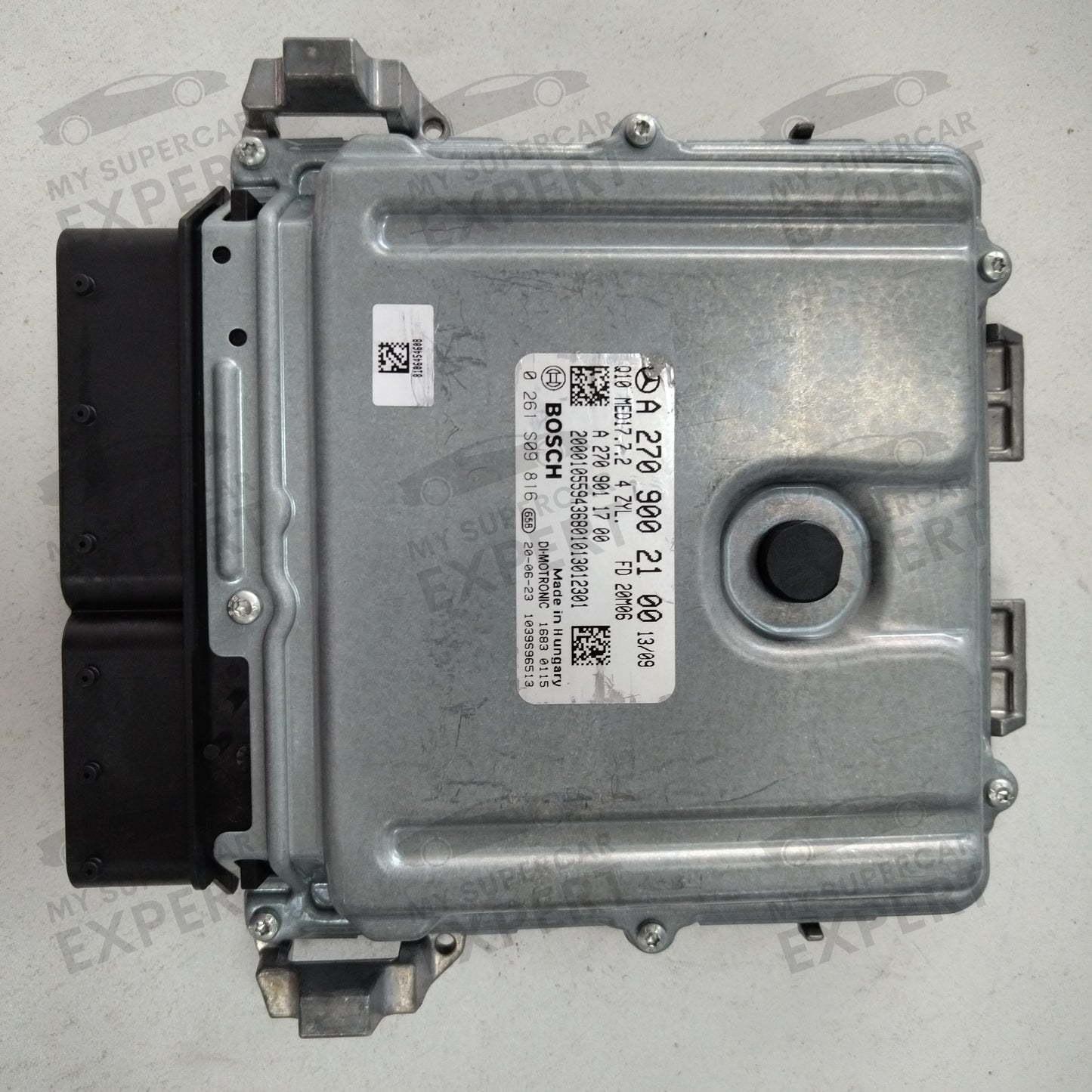 Mercedes-Benz MB A Class (W176) B Class (W246) CLA (C117) GLA (X156) 2012-2018 Bosch MED17.7.2 Engine Control Unit ECU A2709002100 0261S09816 used