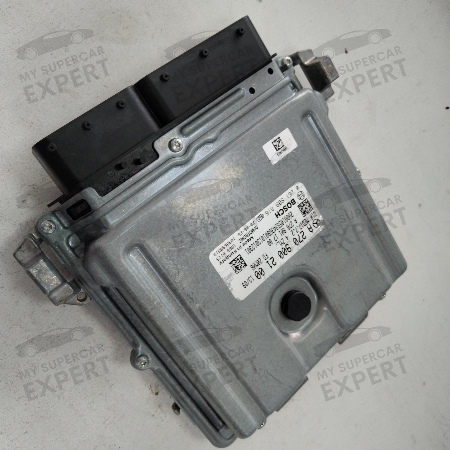 Mercedes-Benz MB Clase A (W176) Clase B (W246) CLA (C117) GLA (X156) 2012-2018 Unidad de control de motor Bosch MED17.7.2 ECU A2709002100 0261S09816 usado 