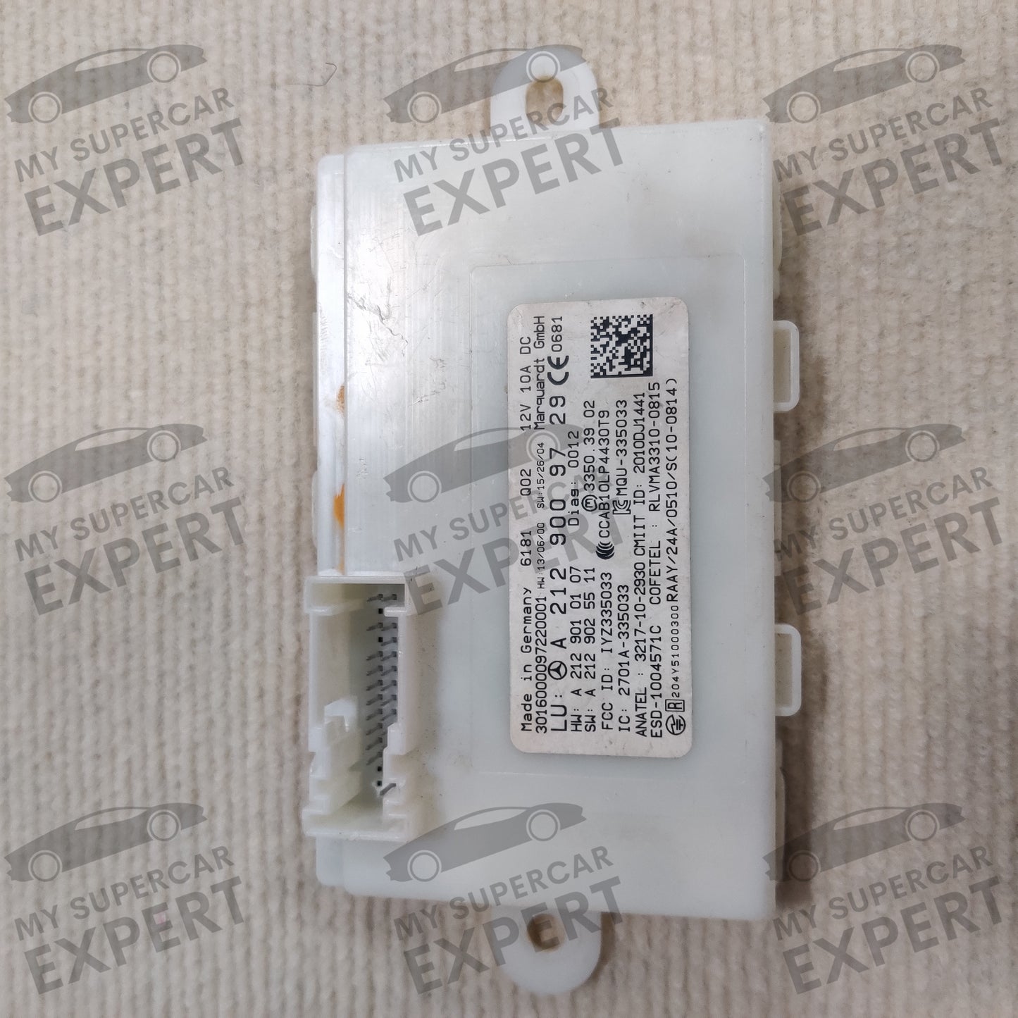 Mercedes-Benz MB E Class (W212) 2010-2016 Marquardt Keyless Module A2129009729 used