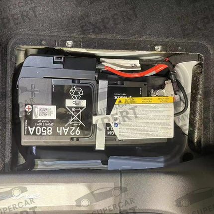 Kit de intercambio de batería de 12 V de litio a AGM de 92 Ah para Bentley, Bentayga, Lamborghini, Urus, Porsche Cayenne (9Y), 911 (992)