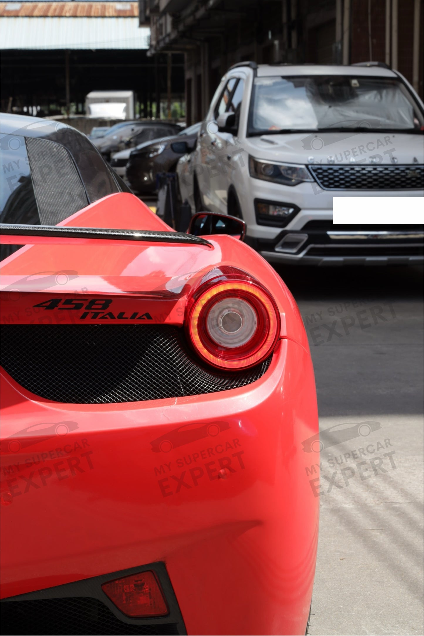 Ferrari 458 (F142) 2009-2015 488 style Tail Lights aftermarket upgrade kit