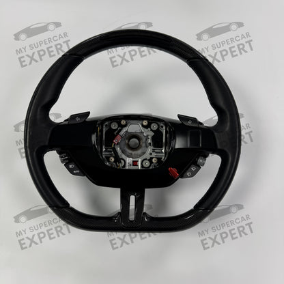 Ferrari SF90 (F173) 2019-2023 LED Carbon Fiber Steering Wheel 73710844 used