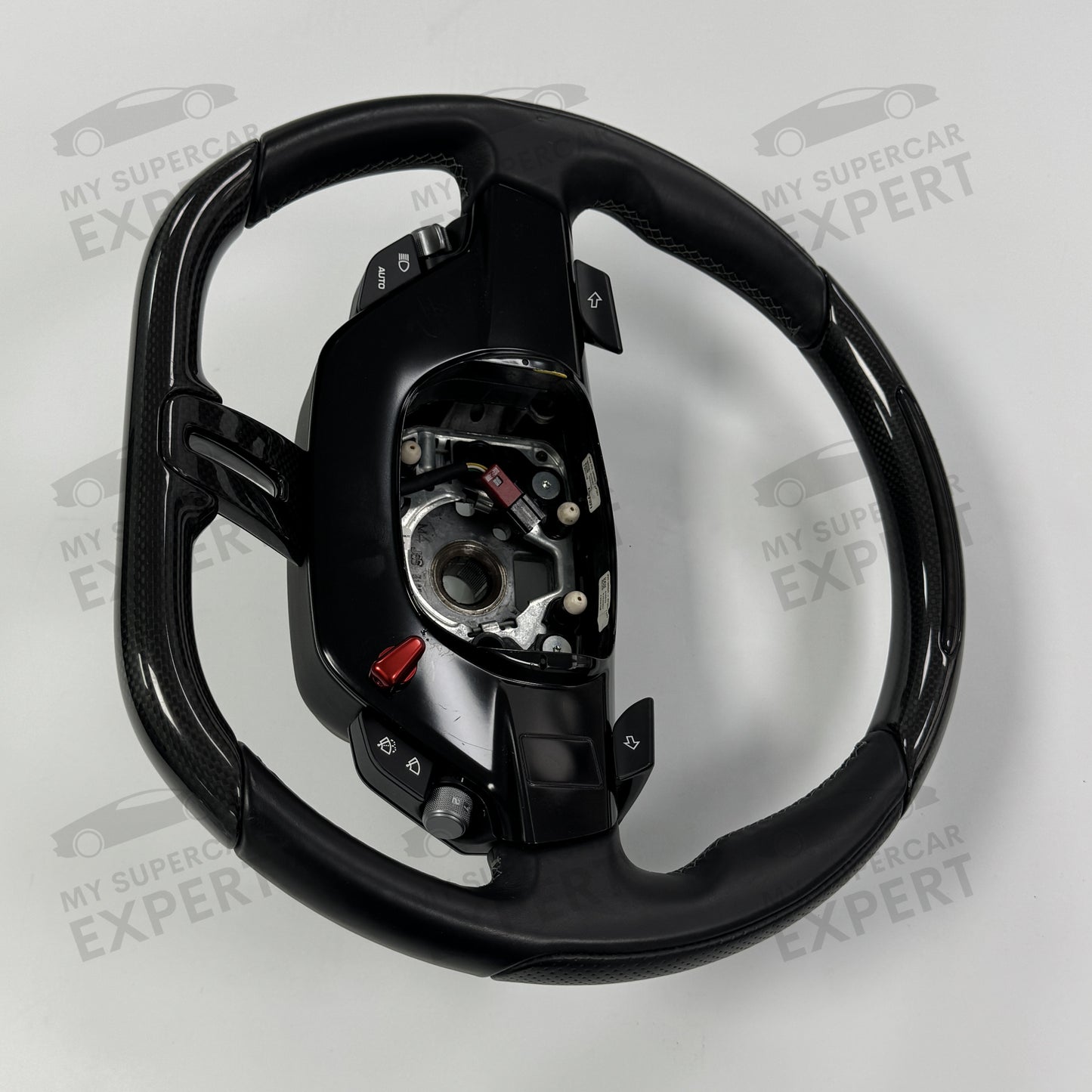 Ferrari SF90 (F173) 2019-2023 LED Carbon Fiber Steering Wheel 73710844 used