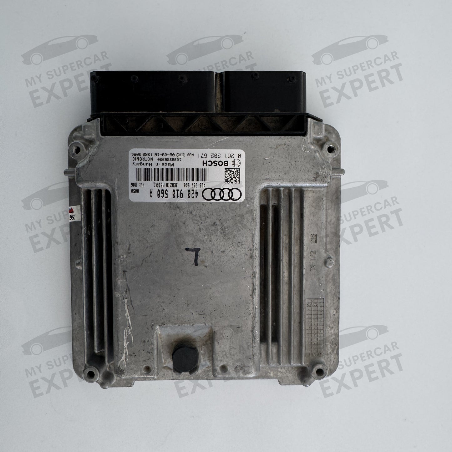 Audi R8 4.2 2006-2012 Engine Control Unit ECU Bosch MED9.1 H06 420910560A 0261S02671 used