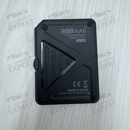 Basic portable chip detector transistor tester FNIRSI LCR-P1 for beginners in electronic repair