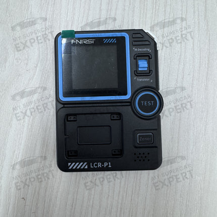 Basic portable chip detector transistor tester FNIRSI LCR-P1 for beginners in electronic repair