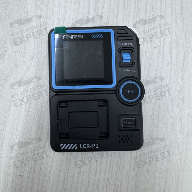 Basic portable chip detector transistor tester FNIRSI LCR-P1 for beginners in electronic repair