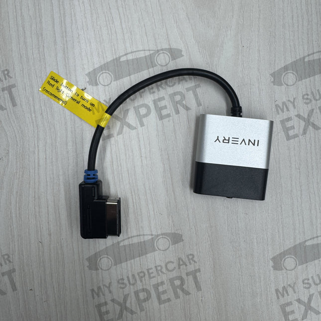 Audi Q7 (4L) Lamborghini Aventador AMI MMI Aftermarket Bluetooth Solution Invery Airdual-300A