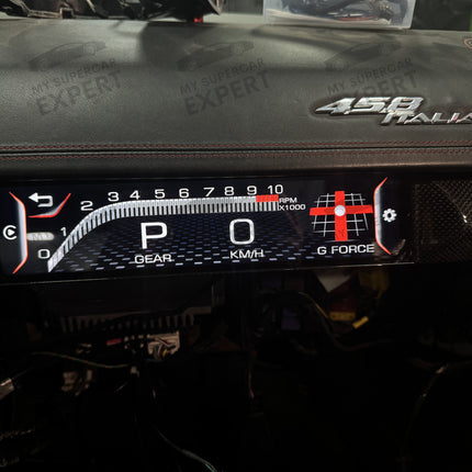 Ferrari 458 (F142) 2009-2015 Aftermarket Passenger Display Upgrade Kit