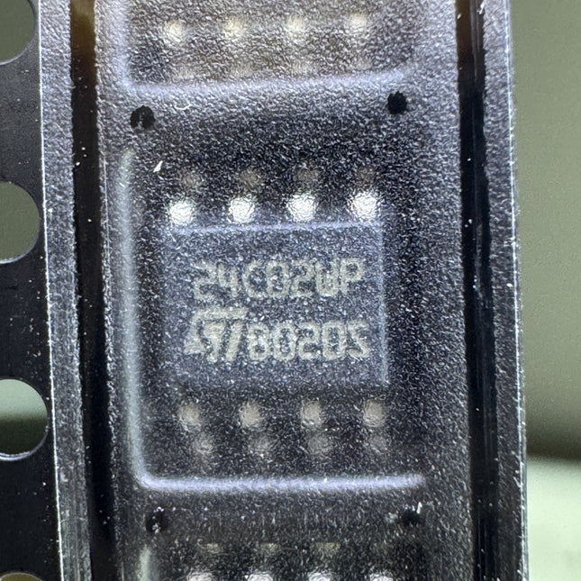 New ST 24C02 8 Pin EEPROM chip commonly used on ECUs