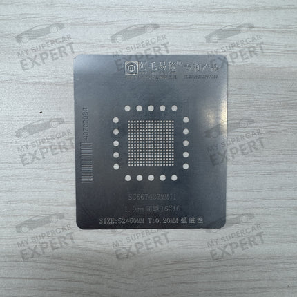 BMW BDC1 BDC2 BDC3 Immo & Gateway (ZGW) CPU 0N32E 0N61C BN78S Magnetic Stencil for BGA Reballing