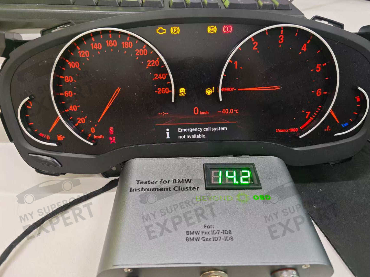 BMW F Series G Series ID7 ID8 Instrument Cluster KOMBI Test Platform by BEYOND OBD