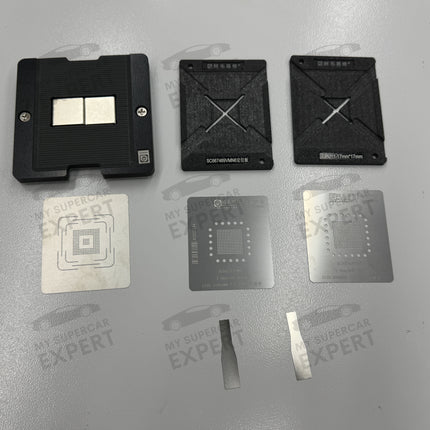 BMW BDC1 BDC2 BDC3 Immo & Gateway (ZGW) CPU 0N32E 0N61C BN78S Magnetic Stencil for BGA Reballing
