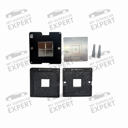 Infineon TC1793 TC1796 TC1797 TC298 / Freescale SPC5777 MPC5554 CPU Magnetic Stencil for BGA Reballing for EDC17 MEVD17 MD1 MG1 ECUs