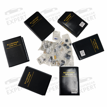 Electronic Repair SMD Kit 510 kinds of Resistors + 303 kinds of Capacitors