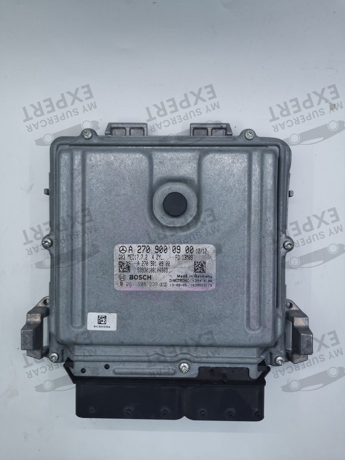 Mercedes-Benz MB Clase A (W176) Clase B (W246) CLA (C117) GLA (X156) 2012-2018 Unidad de control de motor Bosch MED17.7.2 ECU A2709000900 0261S08223 usado