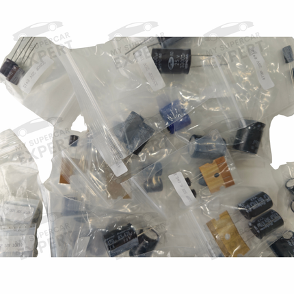 Electronic repair SMD Capacitor Starter Kit Set of 41 types of SMD Electrolytic Capacitors common in ECUs