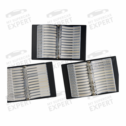 Electronic repair SMD Capacitor Starter Kit Set of 262 types of SMD C0603/C0805/C1206 capacitors common in ECUs