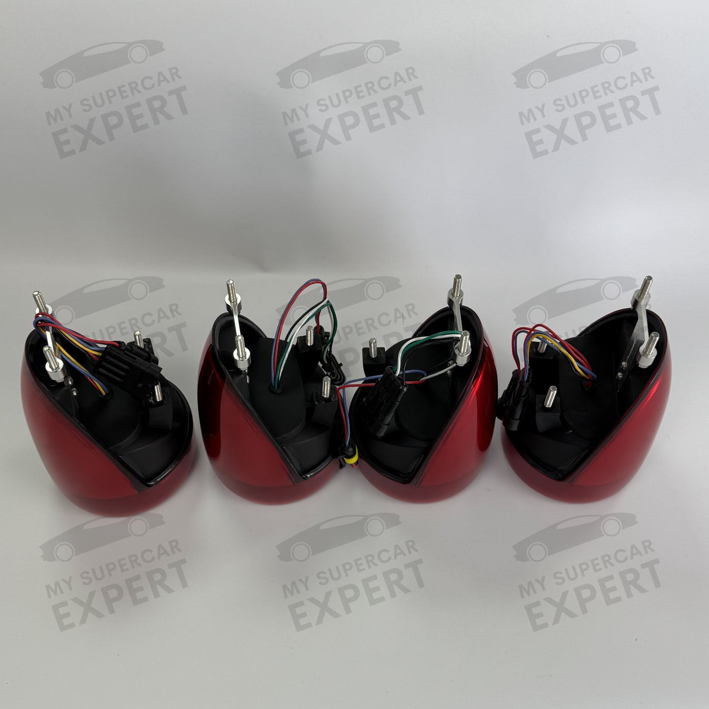 Ferrari F430 (F131) 2004-2009 488 style Tail Lights aftermarket upgrade kit