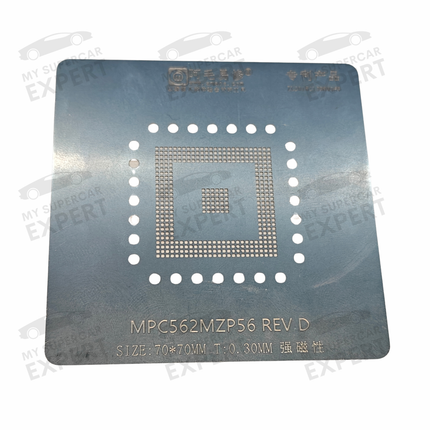 Motorola MPC561 MPC562 MPC563 MPC564 / Freescale MPC5554 CPU Magnetic Stencil for BGA Reballing for EDC16 MED9 and other ECUs