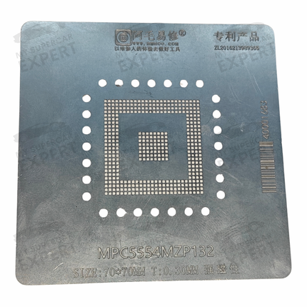 Infineon TC1793 TC1796 TC1797 TC298 / Freescale SPC5777 MPC5554 CPU Magnetic Stencil for BGA Reballing for EDC17 MEVD17 MD1 MG1 ECUs