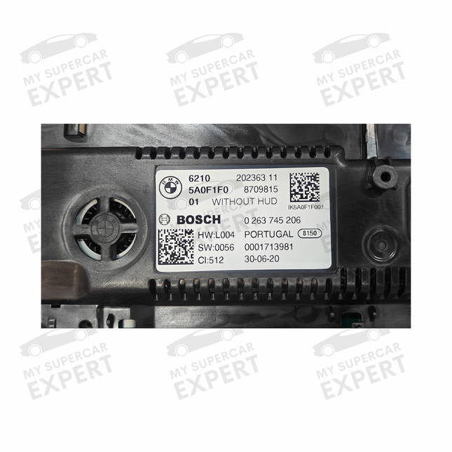 BMW F/G Series ID7 Instrument Cluster Without HUD KOMBI 62105A0F1F0 Bosch 0263745206 New