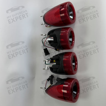 Ferrari F430 (F131) 2004-2009 488 style Tail Lights aftermarket upgrade kit