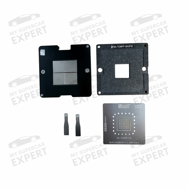 Infineon TC299 TC389 BGA516 CPU Magnetic Stencil for BGA Reballing for ECUs