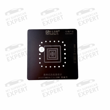 Freescale SPC5777M (BGA 512) CPU Magnetic Stencil for BGA Reballing