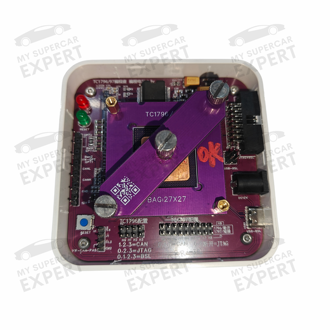 ECU CPU Read Write Adapter for BGA TC1792 TC1793 TC1796 TC1797 Infineon CPUs solderless